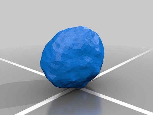 asteroide ra-shalom de la física astronomía 3D print model - Mito3D