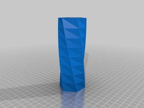 twisted vase décor personnalisables customizer décoratif 3d print model - Mito3D