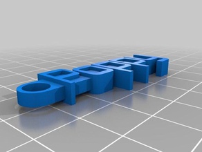 poppykey organización personalizado 3d print model - Mito3D