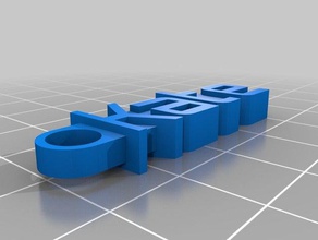 katekey de l'organisation personnalisé 3d print model - Mito3D