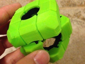 rubiks cube vide puzzles difficile amusant 3d print model - Mito3D