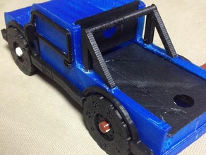 rolling righello camion matita caso backtoschool office giocattolo 3d print model - Mito3D