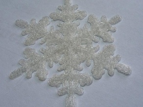floco de neve creativetools modificado outros natal decoração 3d print model - Mito3D