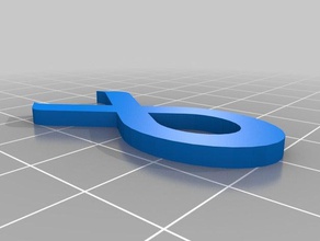breast cancer awareness ribbon other 3d print model - Mito3D