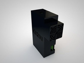 pcb box k8200 fan 40mm 3d printer accessories 3d print model - Mito3D