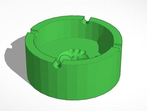 ashtray decor 3d print model - Mito3D