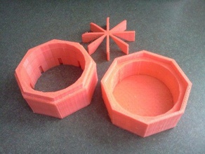 mini-Dampfer Korb andere box container Kochen Haushalt openscad Haustiere 3d print model - Mito3D