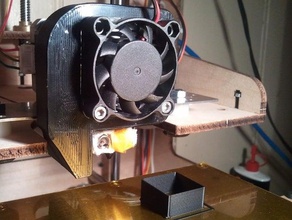 mk7 extruder fan block blower 3d printer accessories parts box upgrade part shroud tom useful 3d print model - Mito3D