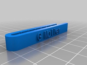 muller accessories customized 3d print model - Mito3D