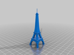 eiffel tower other architecture structure 3d print model - Mito3D