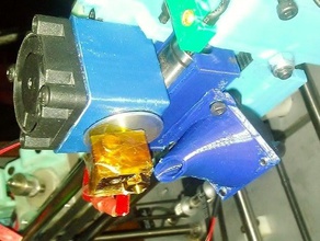 solidoodle dessous de conduits ventilation 3d l'imprimante accessoires e3d chaud fin mk5 carénage 3d print model - Mito3D