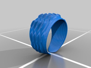 plated ring other 3d print model - Mito3D