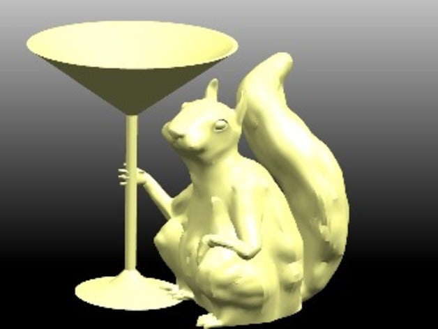 squirrel accessories 3D print model - Mito3D