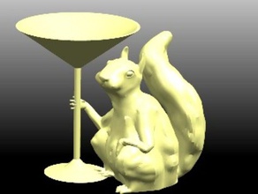 squirrel accessories 3d print model - Mito3D