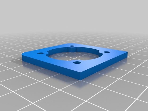 einfach verschiedene Größen, fan-Adapter 3d Drucker - Zubehör 30x30mm 40x40mm 80x80mm Konverter 3D print model - Mito3D