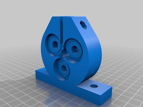 meu personalizadas sem rosca fuso atuador, folga a máquina ferramentas 3d print model - Mito3D