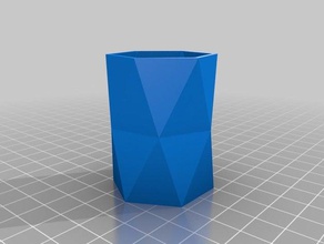 meu personalizados torcida vaso decoração 3d print model - Mito3D