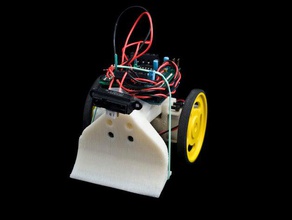 sumobot chasis v2 otros robot 3d print model - Mito3D