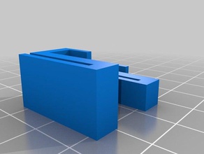 14 solidoodle 3 plexiglass laterale clip custodia 3d la stampante parti 3d print model - Mito3D