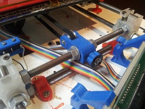 axis idler tensioner 3d printer parts 3d print model - Mito3D