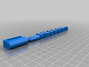william bic word pen office customized 3d print model - Mito3D
