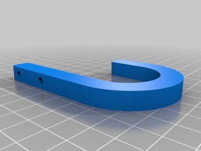 anzuelo simple organización personalizado 3d print model - Mito3D