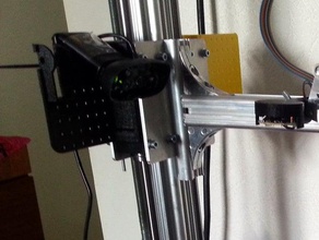 universal de montagem do painel webcam luz eixo z k8200 3drag a impressora acessórios 3d print model - Mito3D