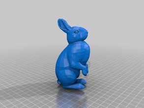 bunny altri animale coniglio 3d print model - Mito3D