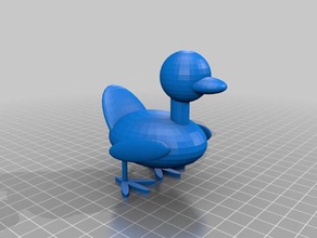 duck other 3d print model - Mito3D