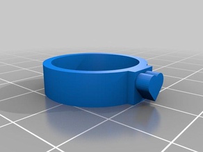 feminino anel anéis personalizado 3d print model - Mito3D