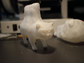 real nyan cat original artwork sculptures animals creatures 3d print model - Mito3D