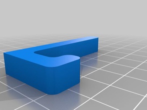 crochet de montage trou la serrure d'autres 3d ménage modèle partie pla solidworks utile 3d print model - Mito3D