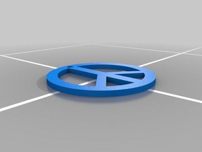 peace sign costume 3d print model - Mito3D