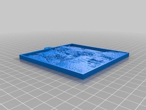 meu personalizados lithopane 2d arte 3d print model - Mito3D