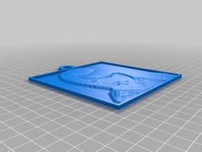 kt 2d a arte personalizado 3d print model - Mito3D