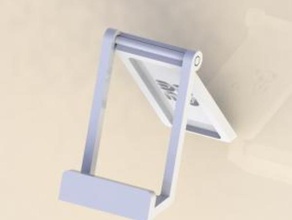 folding tablet stand 3d print model - Mito3D