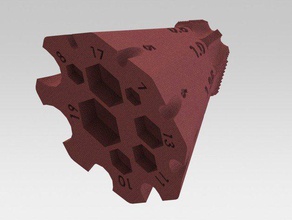 thread gauge cone version 2 hand tools 3d print model - Mito3D