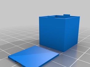 my customized pillbox containers 3d print model - Mito3D