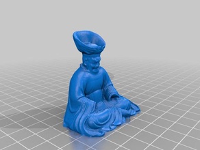 emma king judge hell sculptures brooklyn brooklynmuseum buddhism capture japan ny 3d print model - Mito3D