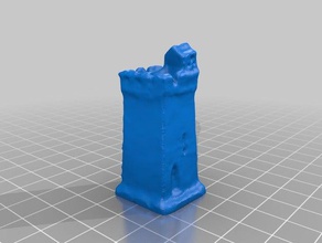 Turm durchsucht Replikate brooklyn brooklynmuseum capture Schach ny wedgewood 3d print model - Mito3D
