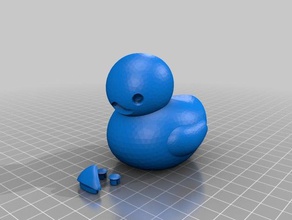 rubber duck bot çok renkli oyuncak oyun aksesuarlar 3d print model - Mito3D
