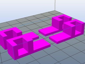 printrbot simples v2 pés 3d a impressora acessórios 3d print model - Mito3D