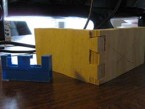 parametric dovetail jig other 3d print model - Mito3D