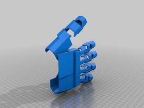 gauntlet-Handschuh Kostüm angepasst 3d print model - Mito3D