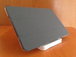 el ipad mini de montaje magnético mota smartshell caso 45 grados la versión tableta smartcase smart shell 3d print model - Mito3D