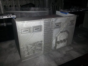 ruin 7a buildings structures 28mm terrain wargaming warhammer 3d print model - Mito3D