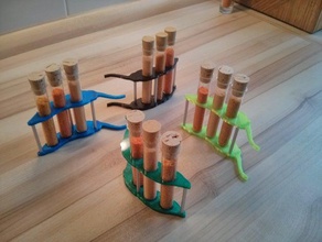 test tube rack Boden chilis Küche Essen Pfeffer testtube 3d print model - Mito3D