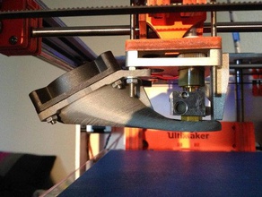 conduits de ventilation entretoise ultimaker 3d l'imprimante pièces la chaine déformation 3d print model - Mito3D