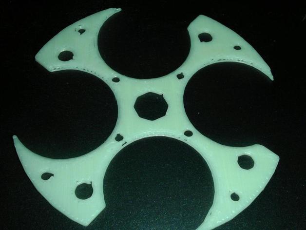 ninja-Partei begünstigt andere gitd shuriken 3d Stern tinkercad 3D print model - Mito3D