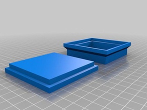 mega caixa recipientes personalizado 3d print model - Mito3D